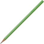 Faber-Castell Grip Parlak Renkler Kurşun Kalem 5'li - Fosfor Yeşili