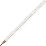 Faber Castell Grip Sparkle Üçgen Kurşun Kalem Beyaz 118305