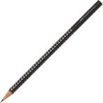 Faber Castell Grip Sparkle Üçgen Kurşun Kalem Siyah 118317