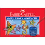 Faber-Castell Guaj Boya 6 x 15 ml