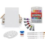 Faber-Castell Guaj Boya Seti Tuval 25 x 35 cm 12'li