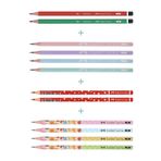 Faber Castell HB-2B 12'li Kurşun Kalem Seti,Mercanlı, Şövalye,Başlık Kalemi,Sevimli Dostlar Temalı