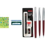 Faber-Castell Iğne Uçlu Keçeli Kalem Seti, 10’lu, Mavi Renk,... +3 Parça Fırsat Seti