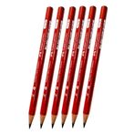 Faber Castell İlk Kalemim Jumbo Üçgen Başlangıç Kalemi Siyah 2.5 B 6 Adet Faber Jumbo Kurşun Kalem Oluklu Gövde Tr