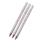 Faber-Castell Jumbo Kırmızı Kalem 3 Adet Kırmızı Başlık Kalemi Üçgen Kırmızı Renk Kurşun Kalem Ilk Kalemim