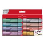 Faber Castell K46 Metalik 8'li Karton Blister Fosforlu Kalem