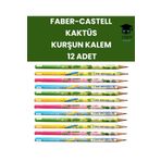 Faber Castell Kaktüs Kurşun Kalem Seti 12 Adet Faber-Castell