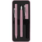 Faber-Castell Kalem Seti Grip 2010, Tükenmez Kalem ve Dolum, Pembe Gölge, 1 Adet