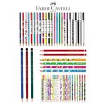 Faber Castell Kaliteli Karışık 12'li Kurşun Kalem Silka-Fatih-Adel-Faber-Hexacom (Karışık Marka )