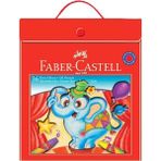 Faber-Castell Karton Çantalı Pastel Boya 36'lı Renkli ve Eğlenceli Sanatsal Malzeme Seti