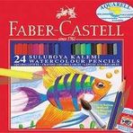 Faber-Castell Karton Kutu Aquarel 24'lü Boya Kalemi