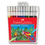 Faber-Castell Keçeli Boya Kalemi Yıkanabilir 12 Renk 5067155130