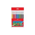 Faber Castell Keçeli Kalem 12 Renk Yıkanabilir - Karışık-Çok Renkli - KEÇELİ KALEM - STANDART