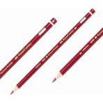 Faber-Castell Kırmızı Kurşun Kalem 3 Adet Ergonomik Tasarım ve Kaliteli Malzeme ile