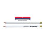 Faber-Castell Kopya Kalemi Beyaz 12 Li 2301 (1 Paket 12 Adet)