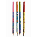 Faber Castell Kurşun Kalem 4 Adet Deniz Macerası 2B Siyah Kurşun Kalem Yengeç Deniz Yıldızı Ahtapot Desenli 2 B Kalem
