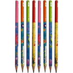 Faber Castell Kurşun Kalem 8 Adet Deniz Macerası 2B Siyah Kurşun Kalem Yengeç Deniz Yıldızı Ahtapot Desenli 2 B Kalem