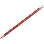 Faber-Castell Kurşun Kalem Başlık Yıldız Silgili Kırmızı 12'li Kurşun Kalem