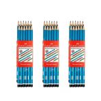 Faber-Castell Kurşun Kalem Köşeli Mercanlı - 36 Adet
