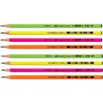 Faber-Castell Kurşun Kalem - Neon - 8'li