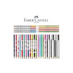 Faber Castell Kurşun Kalem Seti, 12 Adet, Çok Renkli, Yuvarlak