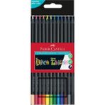 faber-castell kuru boya kalemi black edition 12 renk 5171 116012 - Yok