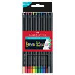 Faber-Castell Kuru Boya Kalemi Black Edition 12 Renk 5171 116012
