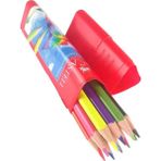 faber-castell kuru boya kalemi tam boy üçgen plastik tüp 12 renk 5171 113313 - Yok
