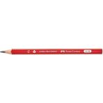 Faber-Castell L Jumbo Okul Kurşun Kalemi 2.5b - 6 Adet - Kırmızı
