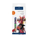Faber Castell Marka: 12 Renk Akrilik Boya 12 Ml 169501 Kategori: Akrilik Boya Çok Renkli