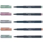 Faber-Castell Markör Kalem Metalik 5 Renk