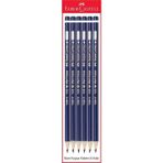 Faber-Castell Mavi Kopya Kalemi 6'lı Set Yüksek Kalite Canlı Renkli Kırtasiye