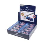 Faber-Castell Mavi Silgi, 20’li, Kurşun Kalem İzlerini Kolayca Silen, Yumuşak ve Dayanıklı Yapı, Doğa Dostu Tasarım