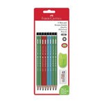 Faber-Castell Mercanlı 8'li Kurşun Kalem Seti