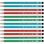 Faber-Castell Mercanlı Kurşun Kalem 12 Adet Kırmızı Mavi Yeşil Renkler Okul ve Büro İçin