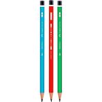 Faber-Castell Mercanlı Kurşun Kalem 4 Adet Kırmızı Mavi Yeşil Renk Seçenekleriyle