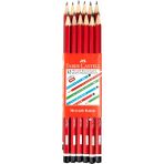 Faber-Castell Mercanlı Kurşun Kalem Kırmızı - 12 Adet