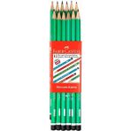 Faber-Castell Mercanlı Kurşun Kalem Yeşil 12 Adet