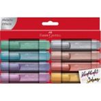 Faber Castell Metalik Renkler 8 Renk Highlighter Fosforlu Kalem