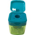 Faber Castell Mini Box Tek Gözlü Kalemtıraş - Mavi