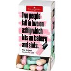 faber-castell mini textliner karton stand fosforlu kalem pastel (60 lı paket) - Yok