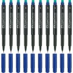 Faber Castell Multimark 1523 S 0.4 mm Mavi 50 Adet Renkli Asetat Kalemi