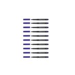 Faber-Castell Multimark Asetat Kalemi Permanent S Seri Mavi 1523 51 (10 Lu Kutu) 1100.01196
