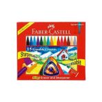 Faber-Castell Mum Boya Sılınebılır 15 Renk 227152 - Renkli
