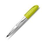 Faber-Castell N "Ice Twist geri çekilebilir Ballpoint Pen 1 adet (S) – Ballpoint Pens (Twist geri çekilebilir Ballpoint Pen, Lime, metalik, plastik, metal, 1 PC (S))