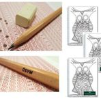 Faber-Castell Natural Ösym Kurşun Kalemi 50"Li 2,5 B Faber-Castell 100 Yp Çizgili Defter A4 3 Adet