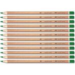 Faber-Castell Naturel Yeşil Renkli Kurşun Kalem 12'li