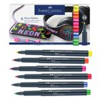 Faber Castell Neon 6 lı Markör Set