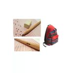 Faber-Castell Okul Çantası Örgü Desenli Bordo Faber-Castell Natural Ösym Kurşun Kalemi 40"Lı 2,5 B