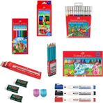 Faber-Castell Okul Öğrenci Kırtasiye Boya Seti Tekli Paket Renkli 12'li Boyalar OFISINN-041
